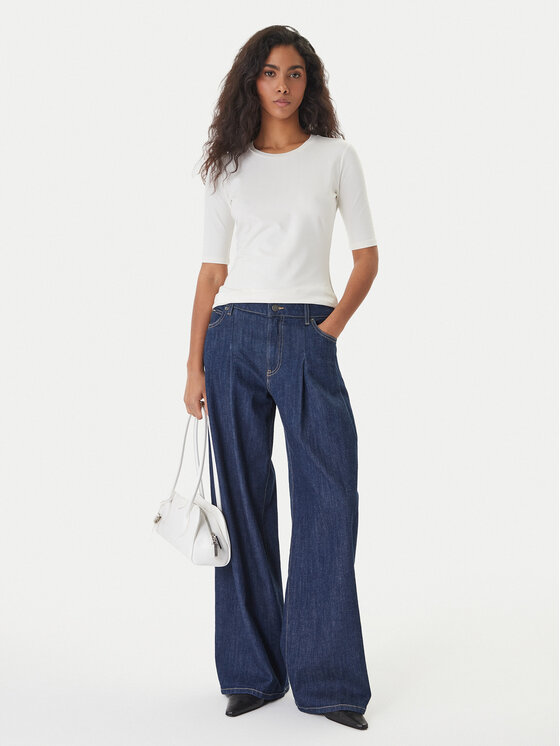 HUGO HUGO Футболка Darnelia 50515019 Білий Slim Fit