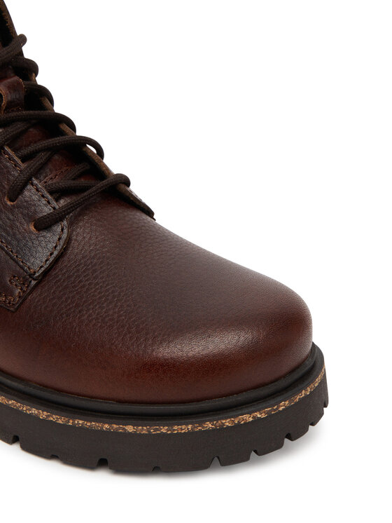 Birkenstock Turistická obuv Birkenstock Highwood Lace Mid 1030784 Hnědá