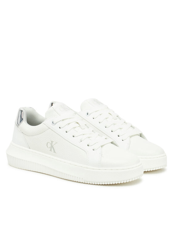 Calvin Klein Jeans Zapatillas Calvin Klein Jeans Chunky Cupsole Low Mg YW0YW01769 Blanco