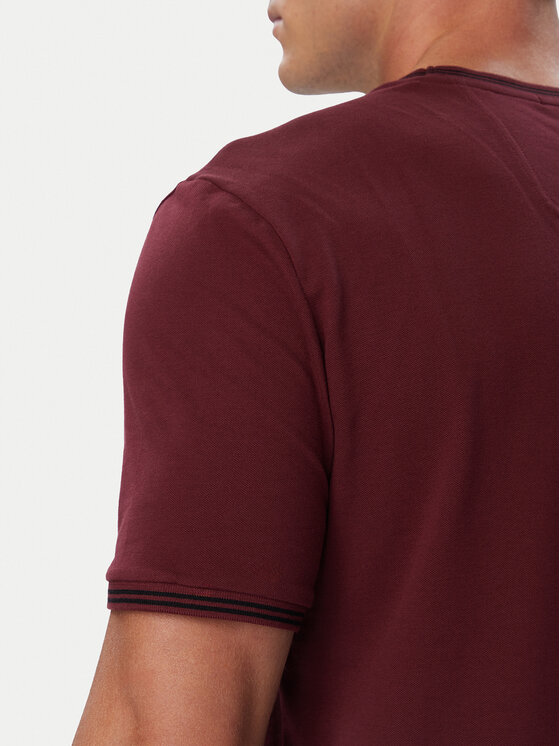 BOSS BOSS Camiseta Taul 50521245 Guinda/burdeos Regular Fit