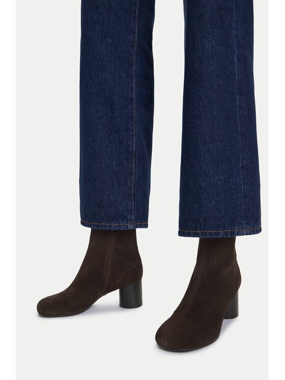 GINO ROSSI Polokozačky Gino Rossi EO-HALA-VI887-03-8S Hnědá