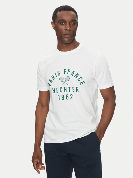 Hechter Paris Hechter Paris Camiseta 75014 151919 Blanco Regular Fit