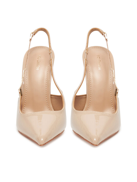 DeeZee Tacón de aguja DeeZee Q96229-5 Beis