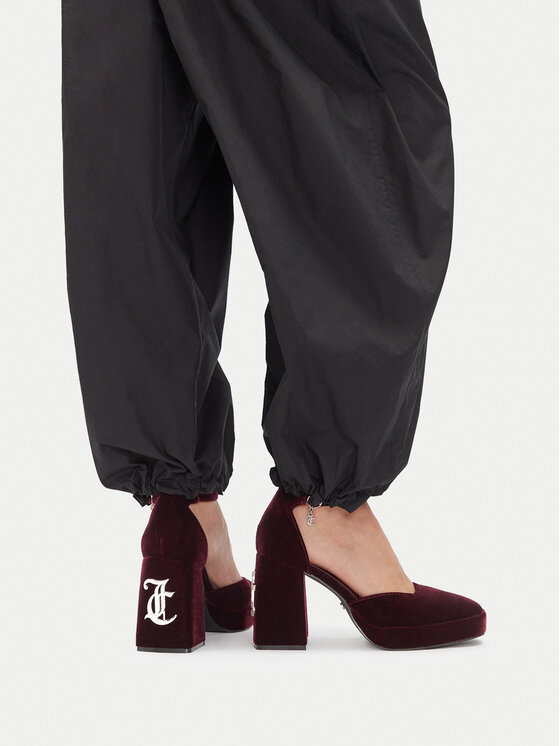 Juicy Couture Туфлі Juicy Couture EO-W2SH59501A Бордовий