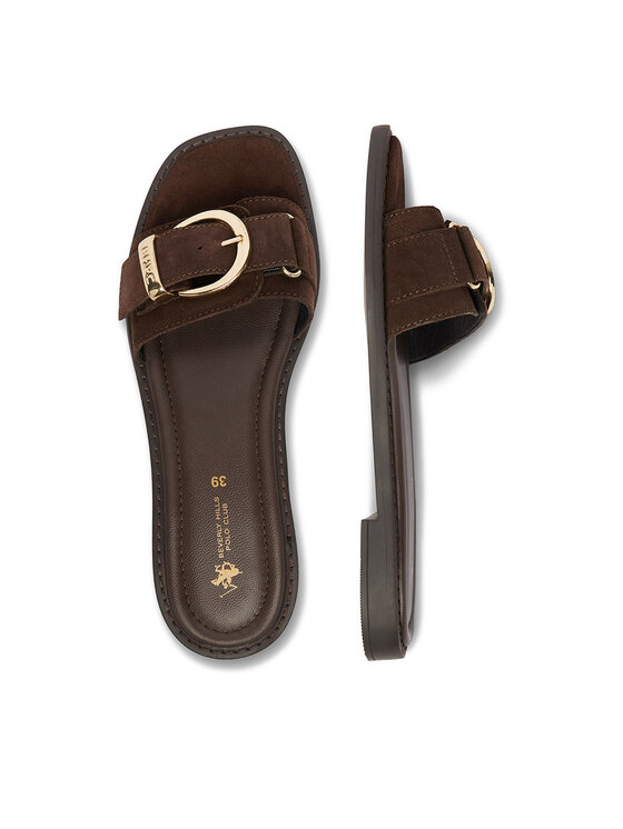 Beverly Hills Polo Club Шльопанці Beverly Hills Polo Club EO-WI16-ALYSHA-01 Коричневий