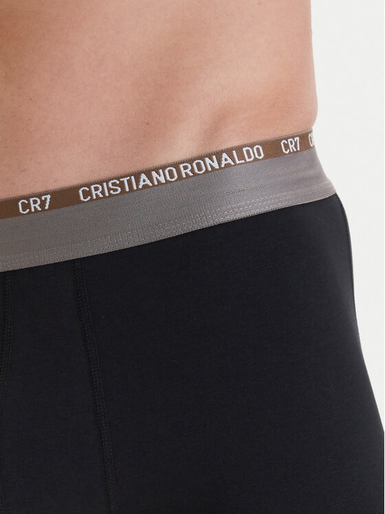 Cristiano Ronaldo CR7 Cristiano Ronaldo CR7 Conjunto de calzoncillos boxer 8100-49 Negro