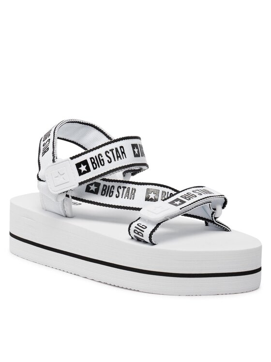 Big Star Shoes Sandali Big Star Shoes NN274A526 Bela