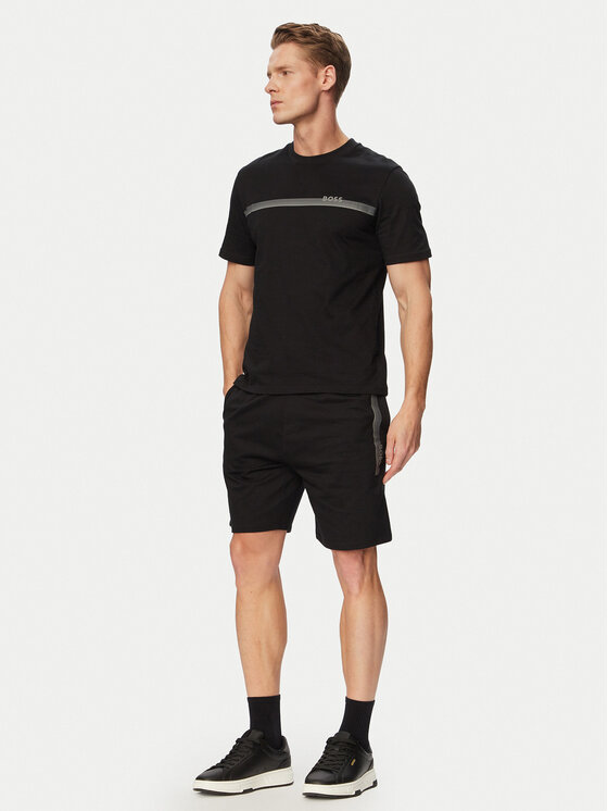 BOSS BOSS Camiseta Authentic 50561470 Negro Regular Fit
