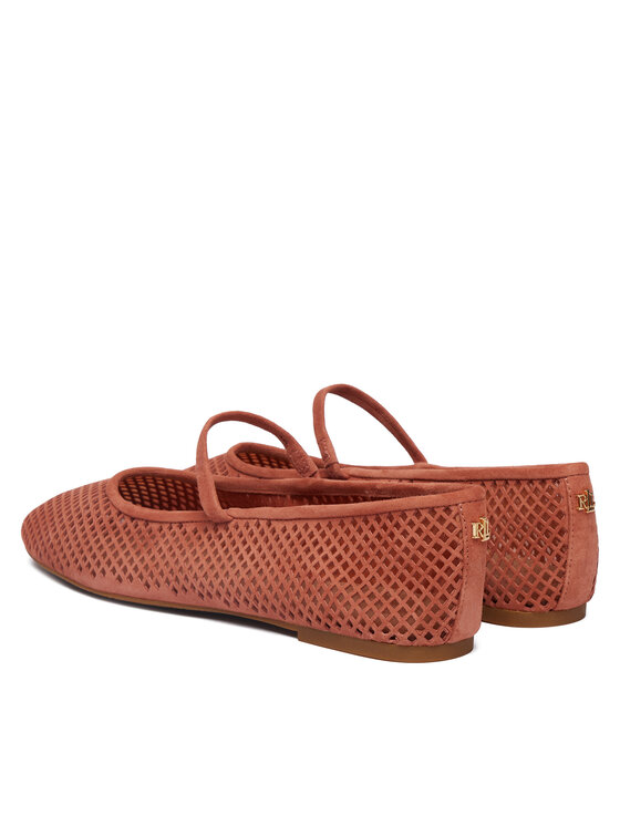LAUREN RALPH LAUREN Balerīnas LAUREN RALPH LAUREN Jayna Mj 802P12019002 Brūns
