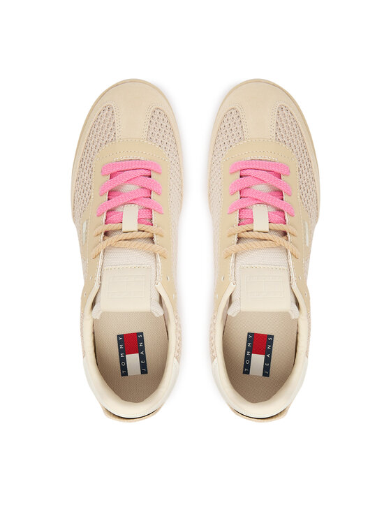 Tommy Jeans Tenisice Tommy Jeans Tjw Low Profile Runner Knit EN0EN02992 Bež