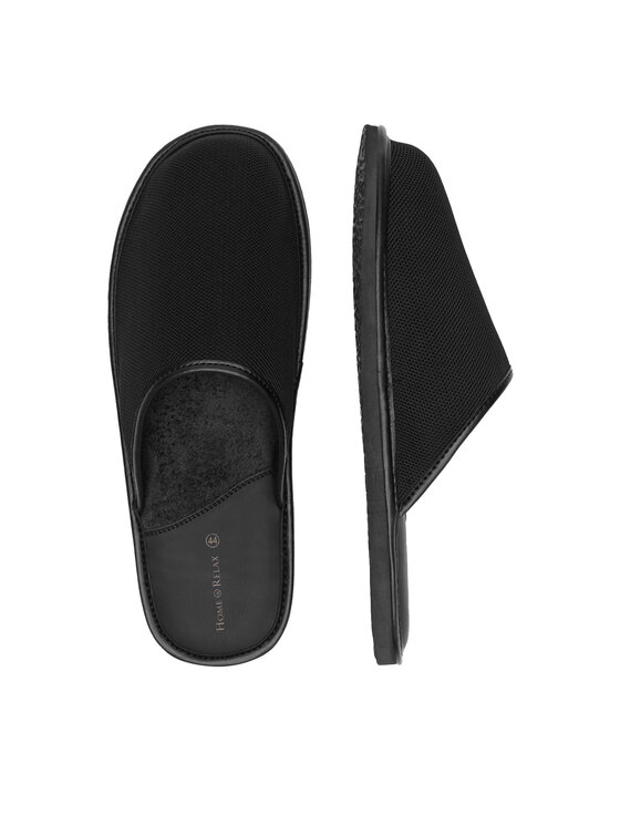 Home & Relax Kapcie Home & Relax SLIP-02 MI25 Czarny