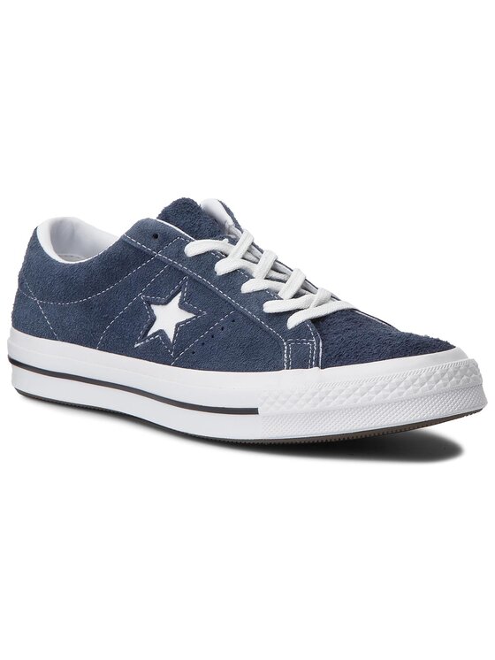 Converse Πάνινα παπούτσια Converse One Star Ox 158371C Σκούρο μπλε
