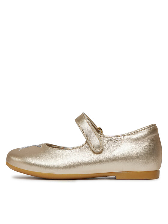 Calvin Klein Jeans Baleríny Calvin Klein Jeans V1A3-80945-0220514 Zlatá