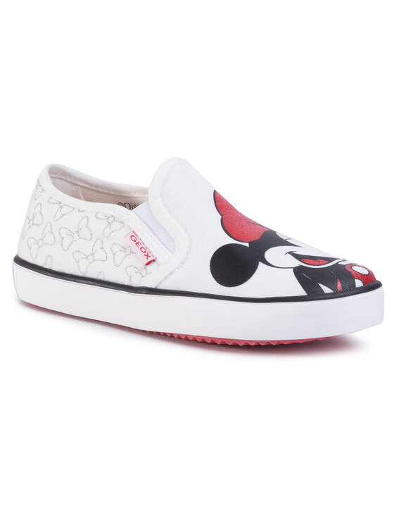 Geox Tenis superge Geox J Kilwi G. H J02D5H 000AN C0050 S Bela