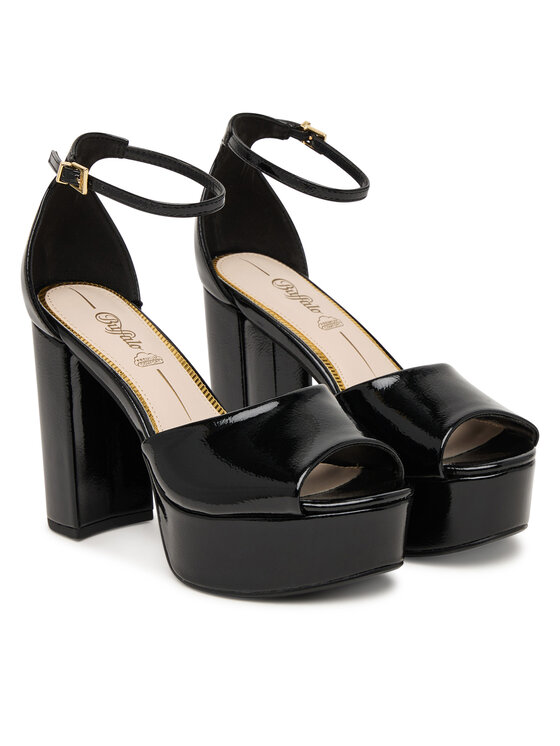 Buffalo Босоніжки Buffalo Jessie Neat 1291668 Чорний