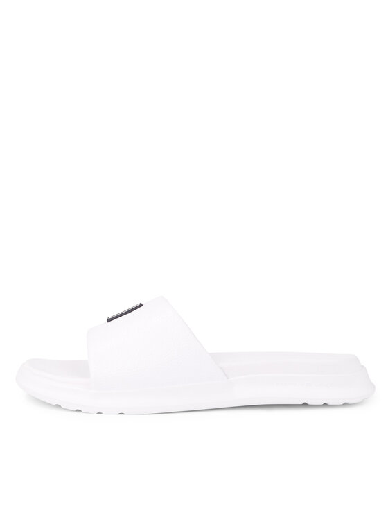 Tommy Hilfiger Iešļūcenes Tommy Hilfiger Dual Density Th Pool Slide FM0FM05016 Balts