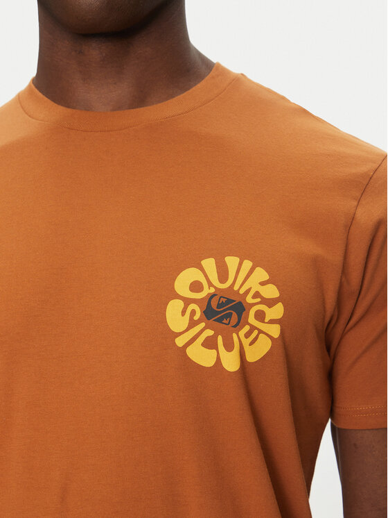 Quiksilver Quiksilver Marškinėliai EQYZT08036 Oranžinė Regular Fit