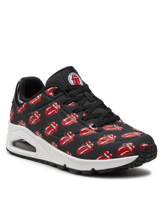 Skechers Snīkeri Skechers Uno-Say It Loud 177964/BKRD Melns