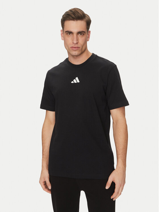 adidas adidas Футболка German Engineering Graphic JP1528 Чорний Regular Fit