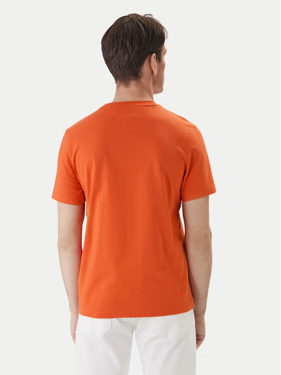 Tommy Hilfiger Tommy Hilfiger Camiseta Ess Seasonal MW0MW39995 Naranja Regular Fit