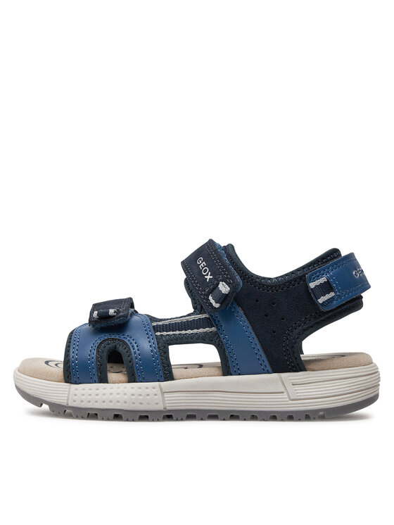 Geox Basutės Geox J Sandal Alben Boy J35AVA 01520 CF44M S Tamsiai mėlyna