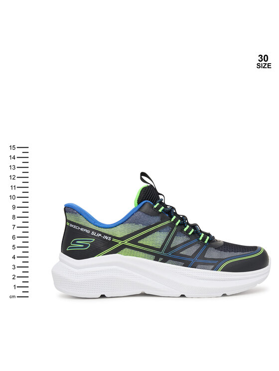 Skechers Sneakersy Skechers Microspec Velocity - Grid-Shift 404220L/BBLM Czarny