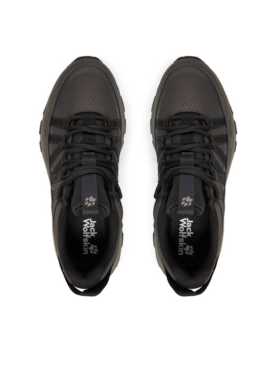 Jack Wolfskin Трекінгові черевики Jack Wolfskin Wild Hike Texapore Low M A65581 6156 Чорний