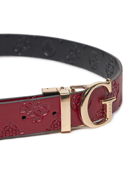 Guess Pasek Damski Guess BW7861 P3430 Bordowy