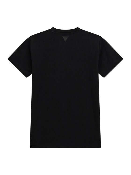 Guess Guess Футболка L5RI37 J1311 Чорний Regular Fit