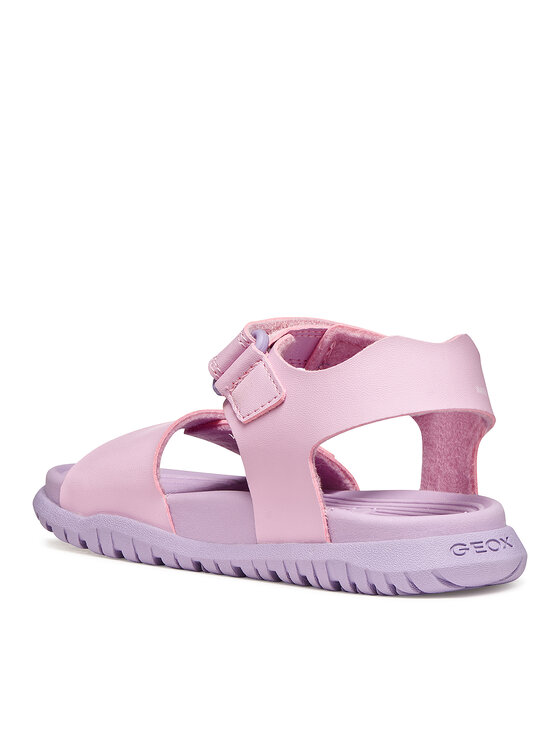 Geox Sandały Geox J Sandal Fusbetto Gi J35HQA 000BC C8842 D Różowy