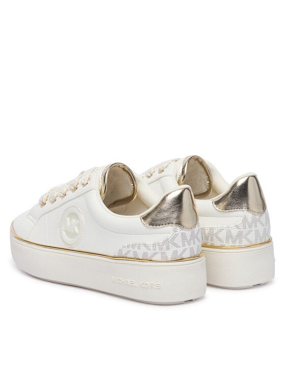 MICHAEL Michael Kors Снікерcи MICHAEL Michael Kors Jordana Finn MK03912101 Білий