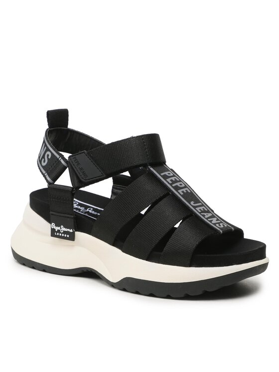 Pepe Jeans Szandál Pepe Jeans Venus Point PLS90570 Fekete