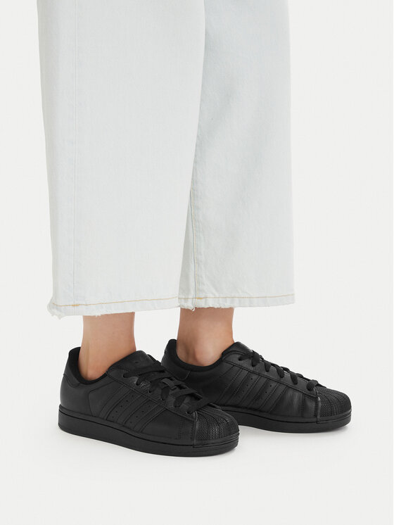 adidas Sneakersy adidas Superstar II JI0081 Čierna