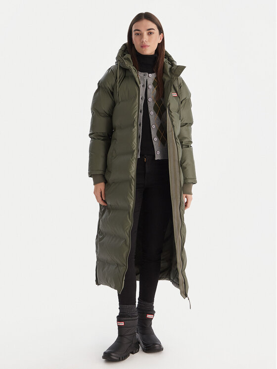 Hunter Hunter Зимова куртка Hutchison HARW0001252 Зелений Regular Fit