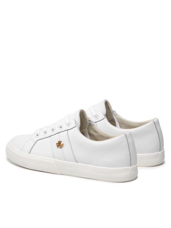 LAUREN RALPH LAUREN Sneakersy Lauren Ralph Lauren Janson II 802830937006 Biały