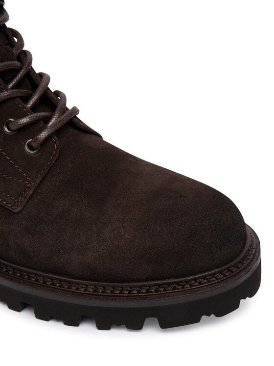 BOSS Kotníková obuv BOSS Calev 50552568 Hnědá