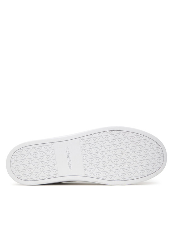 Calvin Klein Sneakers Calvin Klein Classic Cups Oxf Tmb Lth-Su Tc HM0HM02354 Bianco