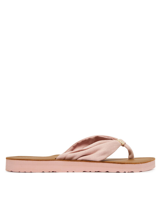 Tommy Hilfiger Flip-flops Tommy Hilfiger Th Ltr Footbed Summer Sandal FW0FW09194 Rózsaszín