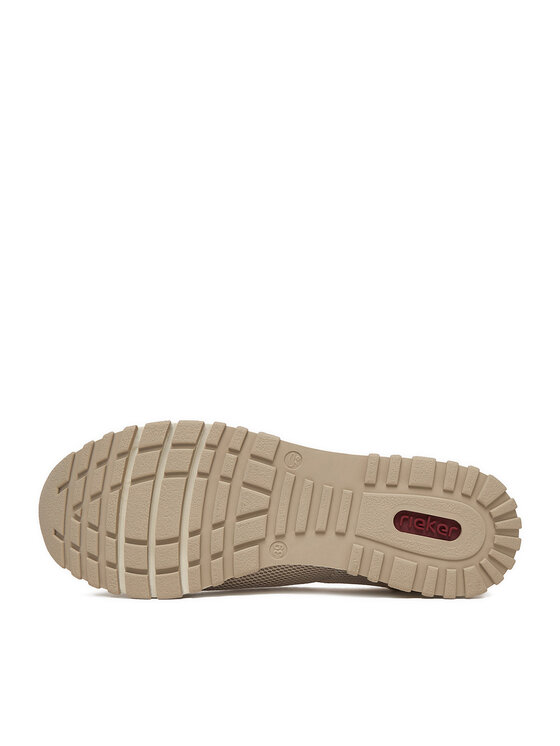 Rieker Pusbačiai Rieker N7455-60 Smėlio