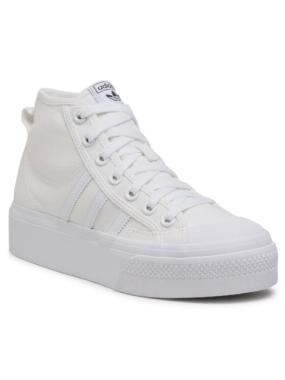 adidas Снікерcи adidas Nizza Platform Mid W FY2782 Білий