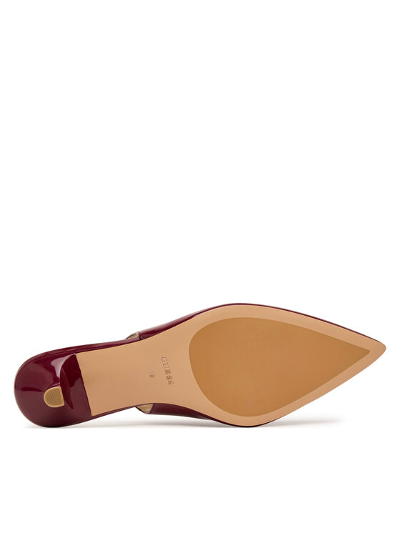 Guess Туфлі Guess FLTYNN PAF05 Бордовий