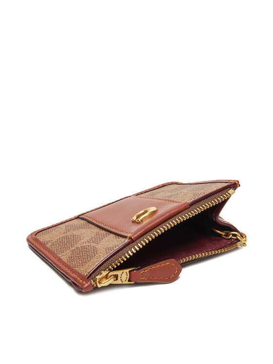 Coach Custodie per carte di credito Coach CI185 B4XHG Marrone