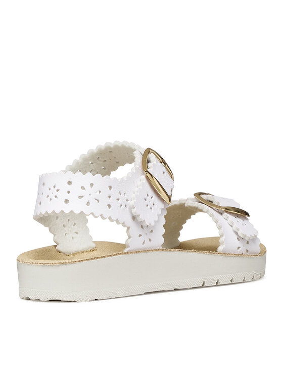 Geox Szandál Geox J Sandal Costarei Gi J65EAA 000BC C1000 D Fehér