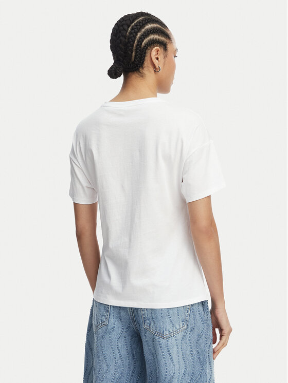Liu Jo Liu Jo Camiseta WA6489 JS923 Blanco Regular Fit