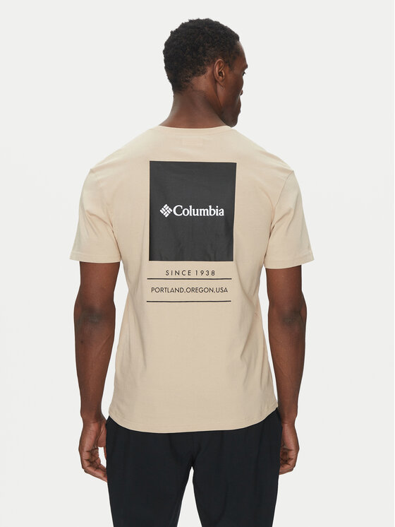 Columbia Columbia Majica Barton Springs™ 2058331 Bež Regular Fit
