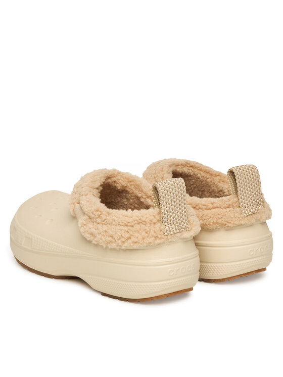 Crocs Chanclas Crocs Classic Lined Shorty 211380 Écru