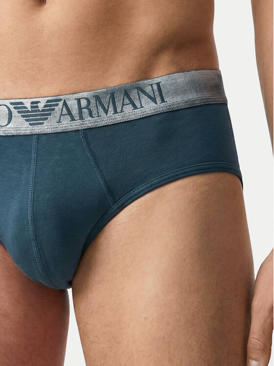 Emporio Armani Underwear Emporio Armani Underwear Conjunto de slips EM000258 AF18886 MB396 Azul marino