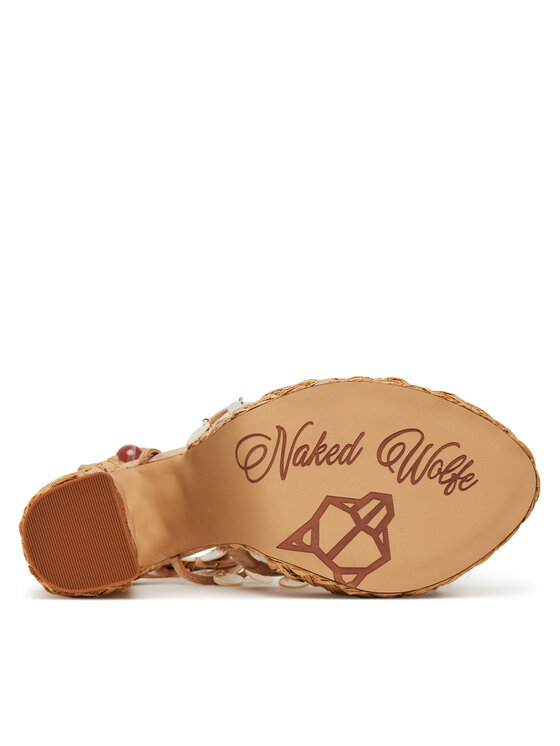 Naked Wolfe Босоніжки Naked Wolfe Fantastic Бежевий