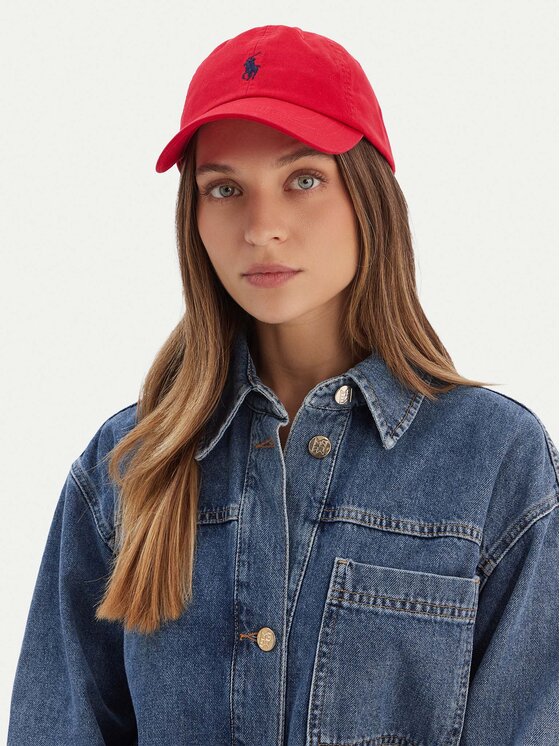 Polo Ralph Lauren Бейсболка Polo Ralph Lauren 211912843022 Червоний