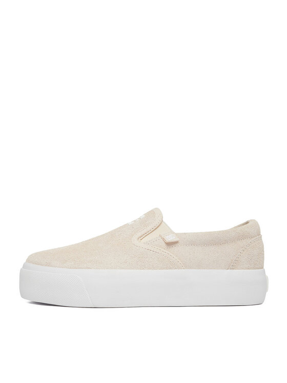 DC Shoes Кросівки DC Shoes CEO-LEA-ZL-0010 Бежевий